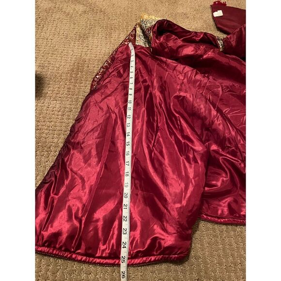 Rodeo Home gold and red tree skirt and lot of 30 boutique ornaments - Picture 6 of 12